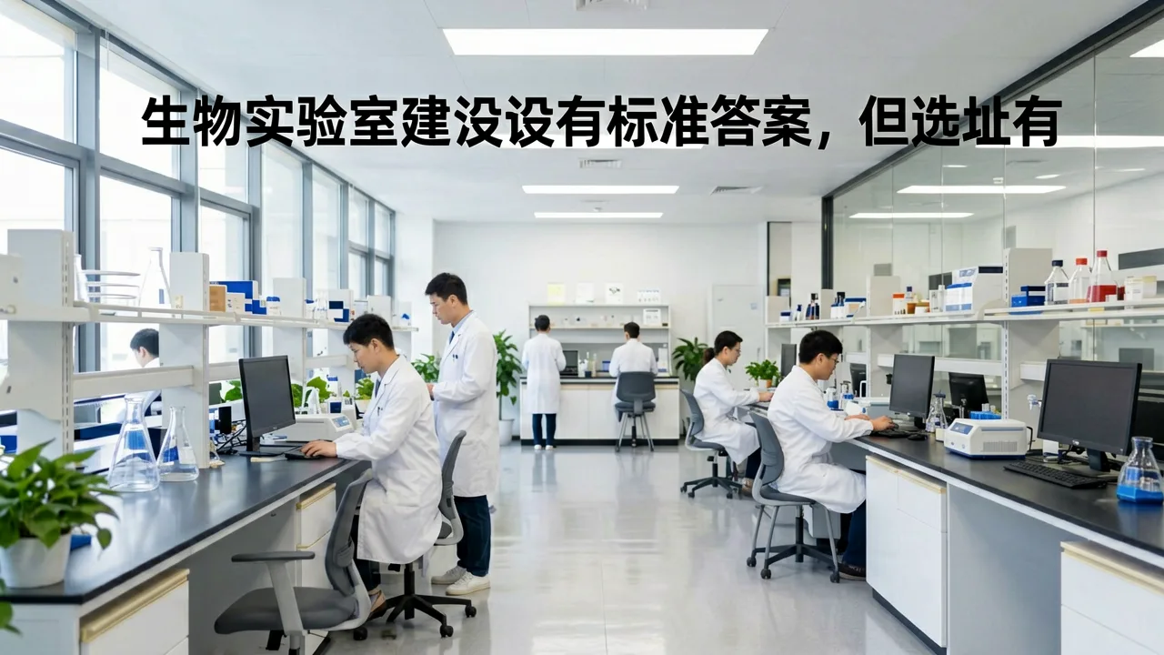 生物实验室建设没有标准答案，但选址有