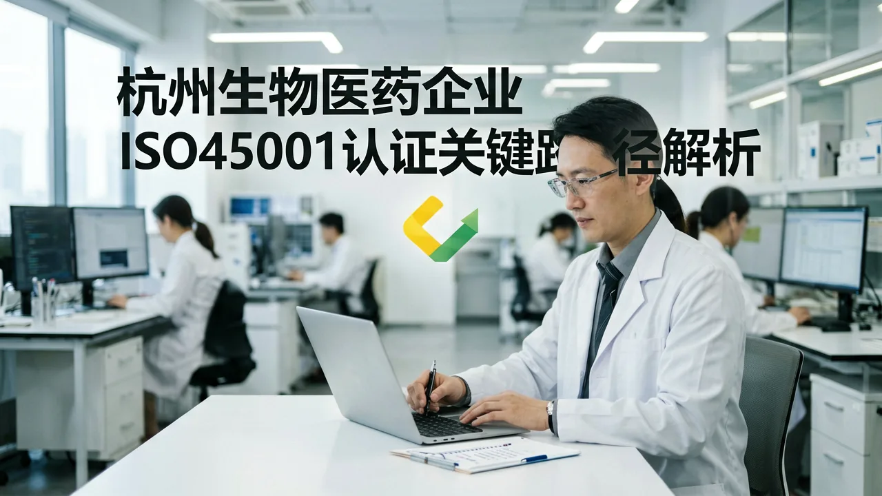 杭州生物医药企业ISO45001认证关键路径解析